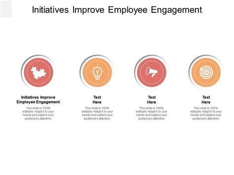 Initiatives Improve Employee Engagement Ppt Powerpoint Presentation