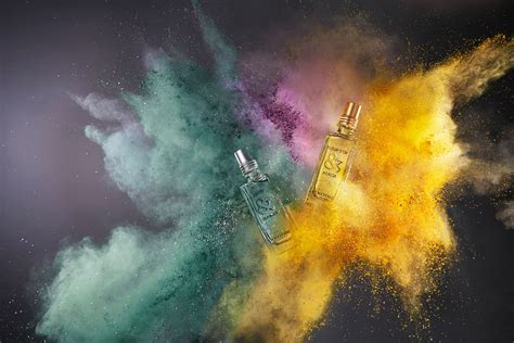 Perfume Still Life Photography Loccitane Exploding Colours And