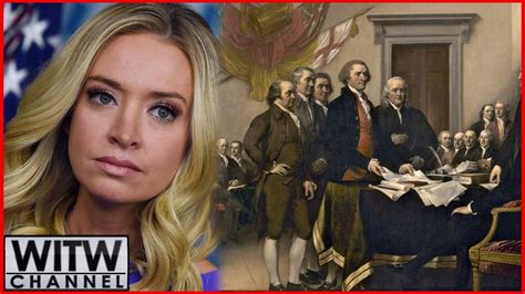 Fox News Host Kayleigh Mcenany Lies Claims Us Founding Fathers Of America Were Against Slavery