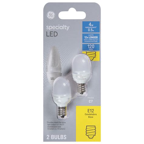 Save On Ge Led Specialty Light Bulb Soft White 4 Watt Order Online