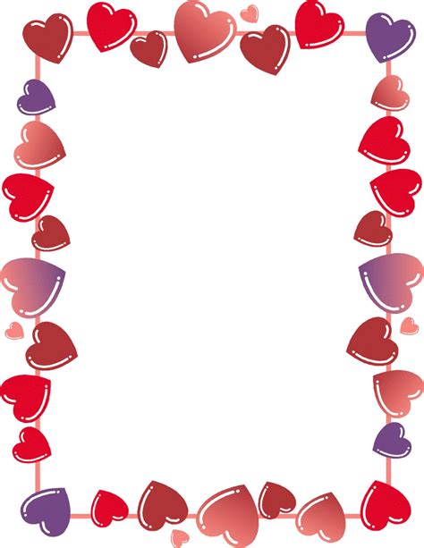 Free Hearts And Flowers Border Download Free Hearts And Flowers Border