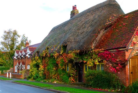 Cottage Autumn Wallpapers Wallpaper Cave