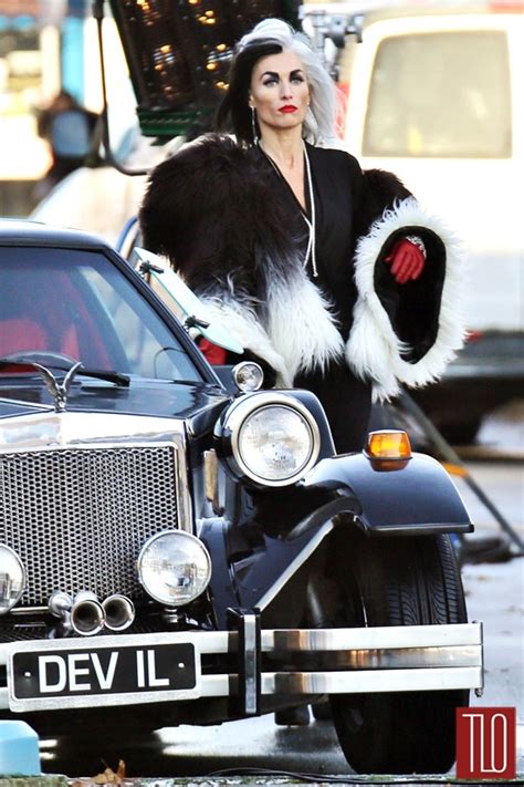 Disney's cruella de vil is believed to have been inspired by tallulah bankhead. Victoria Smurfit as Cruella de Vil on the Set of "Once ...
