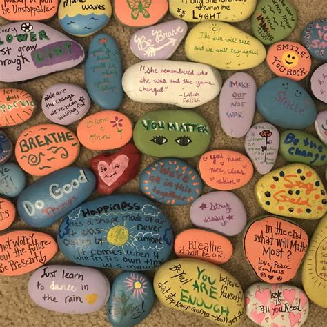 Pin By Megan Murphy On The Kindness Rocks Project Mixed Media Crafts