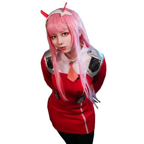 2018 Darling In The Franxx Zero Two Code 002 Cosplay Costume Japanese