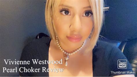 Vivienne Westwood Pearl Drop Necklace Choker Review And Unboxing YouTube