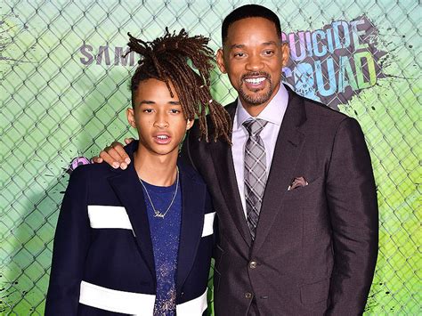 Will smith findet es gut. Will Smith Attends Suicide Squad Premiere with Son Jaden ...