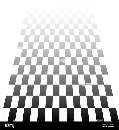 3d Chessboard Checkerboard Pattern In Perspective Checkered