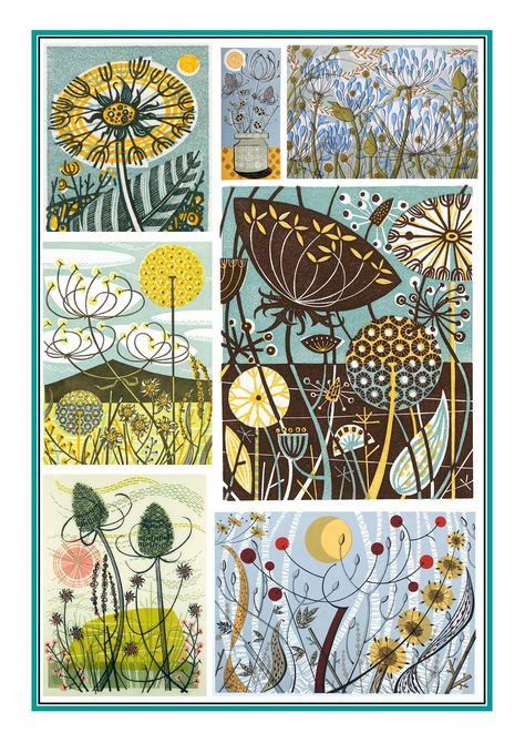31 Best Angie Lewin Images Angie Lewin Angie Linocut