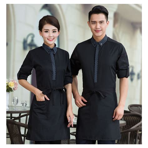 Cotton Black Restaurant Uniforms Size Large At Rs 850piece In