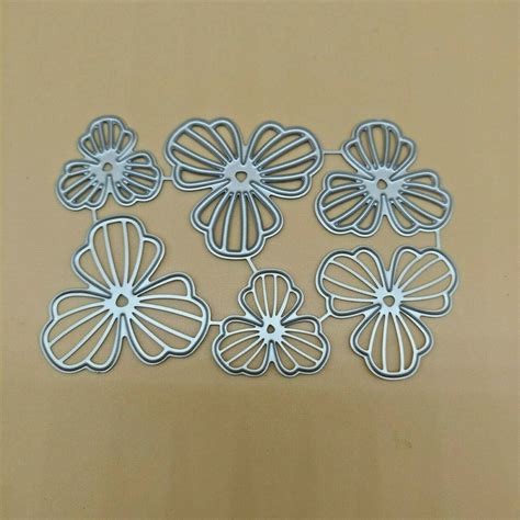 Quality Metal Cutting Die Decorative 3d Flower Kit Petals Etsy