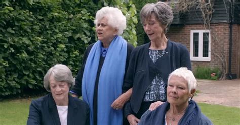 Maggie Smith And Judi Dench Gossiping In Tea With The Dames Trailer Is