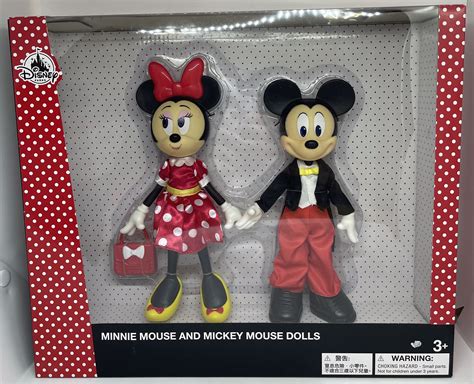 Buy Disney Parks Minnie Mouse And Mickey Mouse Dolls Set Limited New