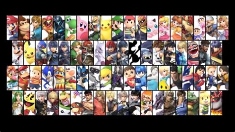 The Full Super Smash Bros Character Roster List Attack Of The Fanboy