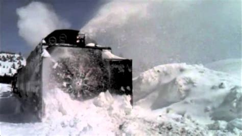 Train Snow Donner Summit Lake Tahoe Ca Youtube