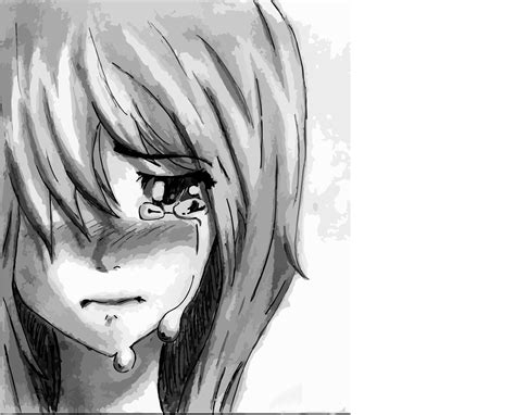 Sketch Sad Anime
