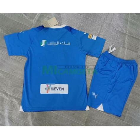 Camiseta Al Hilal SFC Primera Equipación 2023 2024 Niño Kit Mi