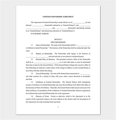 Government, malaysia, asean copyright © 2016 penerbit akademia baru. Partnership Agreement Template - 12+ Agreements for Word ...