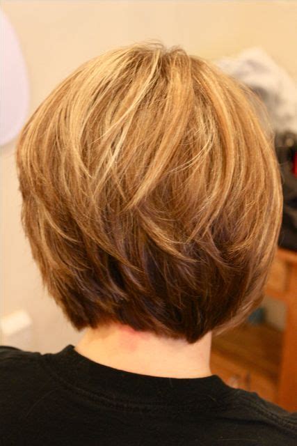 Short Layered Haircuts Front And Back View Wavy Haircut