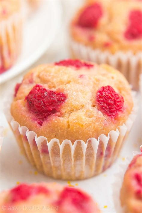 Sweet And Healthy Raspberry Lemon Mini Muffins Lemon Muffins Healthy