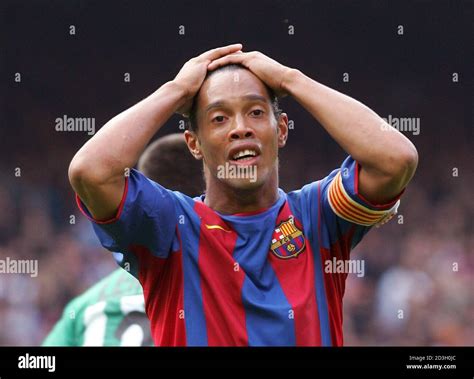 Ronaldinho Barcelona 2005 Hi Res Stock Photography And Images Alamy