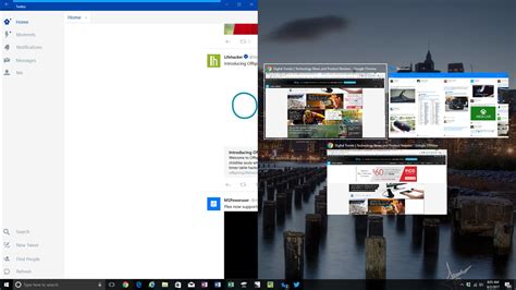 When i am at my workstation i run two monitors to be more efficient, as this gives me two workspaces to work in. How to Split Your Screen in Windows 10 | Digital Trends