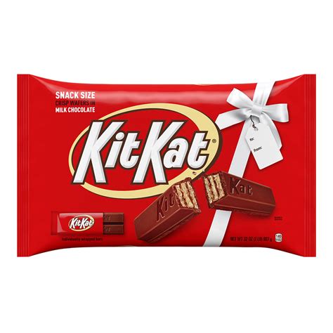 Buy Kit Kat Milk Chocolate Snack Size Wafer Candy Bars Christmas 32 Oz Bulk Bag Online At