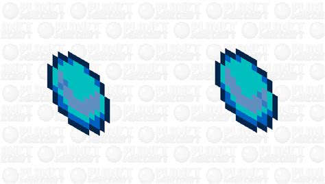 Cool Blue Logo Shield Minecraft Mob Skin