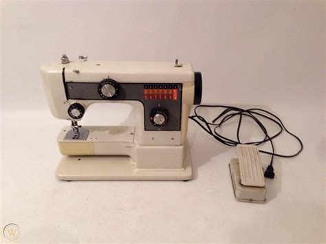 Vintage Janome Sewing Machine Model 793fa 2 W Foot Pedal Working Rare