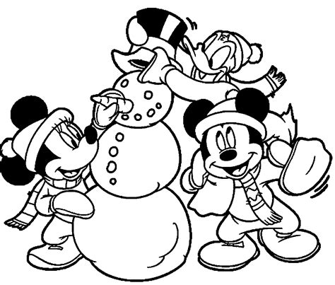 Free Printable Winter Pictures To Color