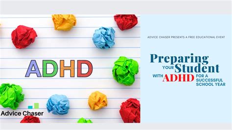 Preparing Your Student With Adhd For A Successful School Year Youtube