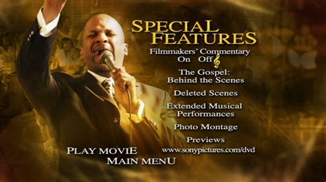 The Gospel 2005 Dvd Menus