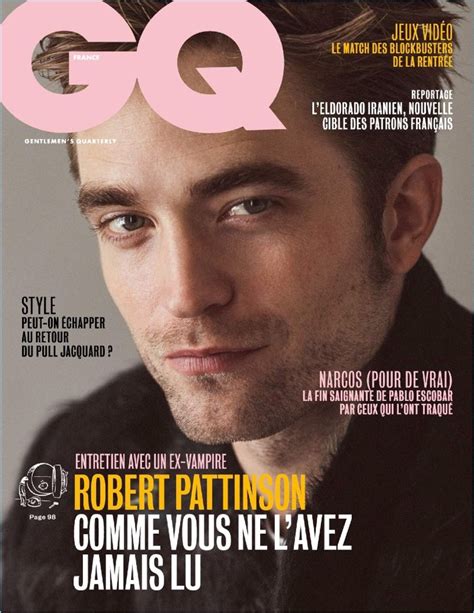 Robert Pattinson Covers Gq France Wears Dior Homme