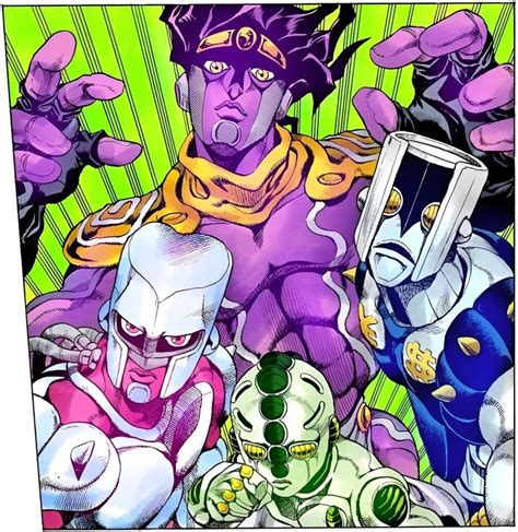 Jojo Part 4 Stands Jojo Anime Jojos Bizarre Adventure Characters