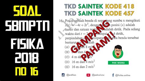 Yapp, selain soal sbmptn fisika saintek online yang bisa langsung sobat kerjakan lewat artikel ini. Contoh Soal Sbmptn Saintek 2018 Pdf - Contoh Soal Terbaru