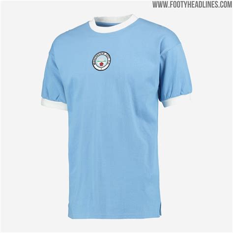 Class 11 Manchester City Retro Kits Launched Closer Look Footy