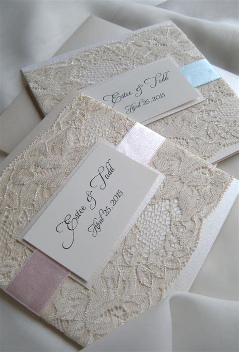 Lace Wedding Invitations 2266132 Weddbook