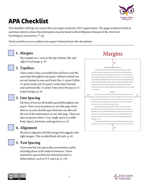 The american psychological association (apa) updated its style manual in the fall of 2019. APA Formatting Guide - Excelsior College OWL