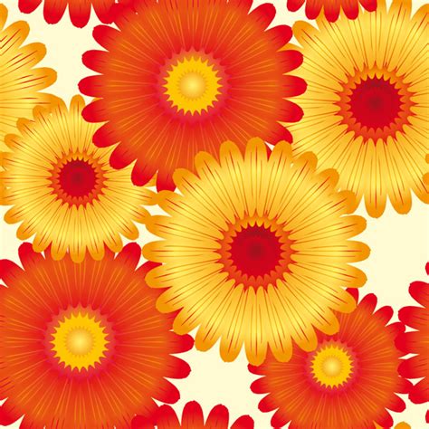 Colorful Flowers Background 20613 Free Eps Download 4 Vector