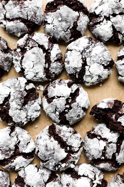 Double Chocolate Crinkle Cookies Fun Facts Of Life