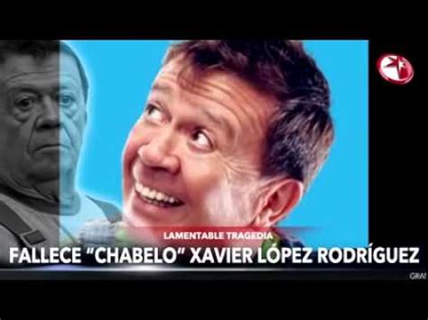 Bienvenidos dios te bendiga y feliz dia! Se confirma la muerte de "Chabelo" (original). - YouTube