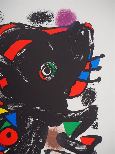 Weitere ideen zu fauvismus, moderne malerei, surrealismus. Joan MIRO - Surrealistische Komposition, 1976 ...