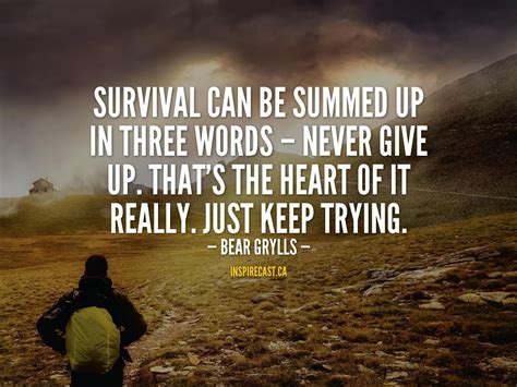 Survival Can Be Summed Up Motivation For Today Daily Inspiration