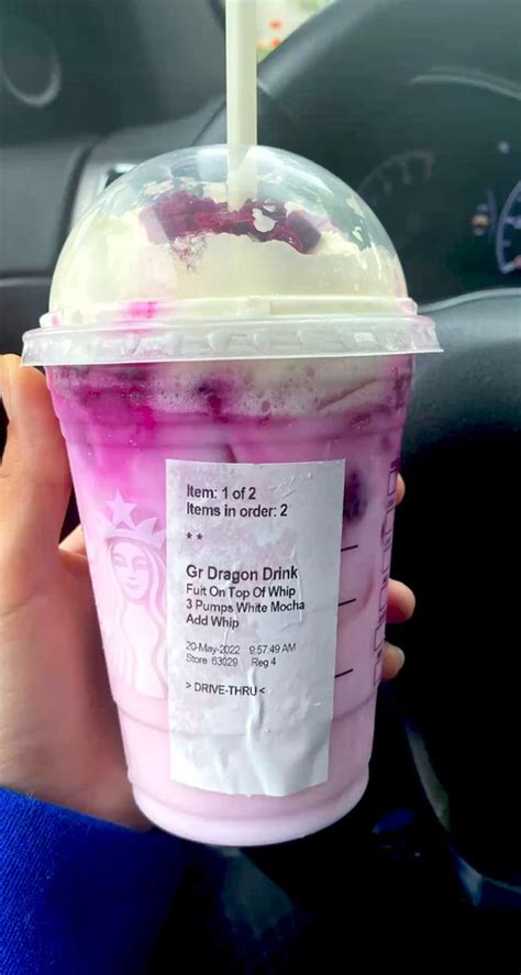 These Starbucks Drinks Look So Yummy Strawberry Acai Heavy Cream I