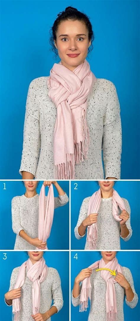 How To Tie Scarf Around Your Neck Video The Whoot Ways To Tie