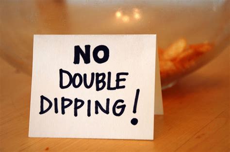 That is the only time you'll notice the difference in double dipping builds or not. Is Double-Dipping a Food Safety Concern? | SiOWfa15 ...