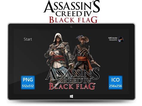 Assassins Creed Iv Black Flag Icon By Ni8crawler On Deviantart