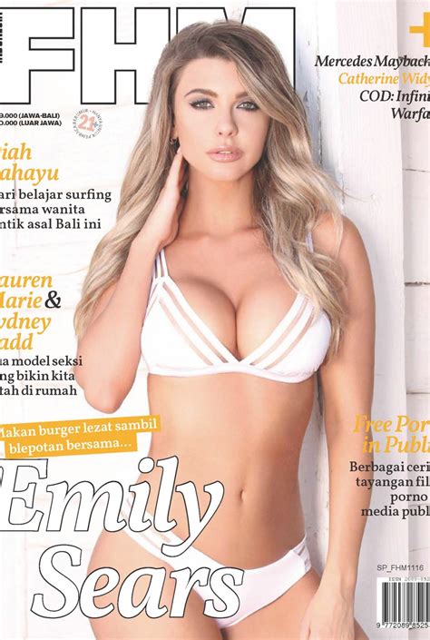 Emily Sears For Fhm Magazine Indonesia Your Daily Girl