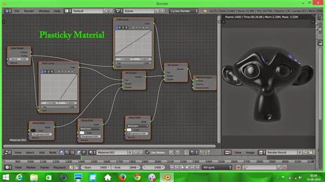 Plastic material node setup - Blender cycles | Blender 3d, Blender tutorial, Blender