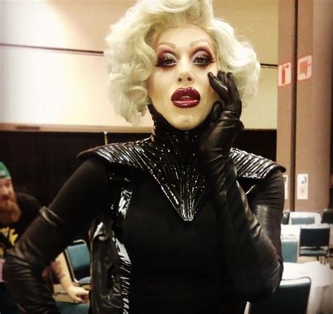 Sharon Needles Gonna Love You Dark Queen Drag Makeup Rupauls Drag Race Halloween Face